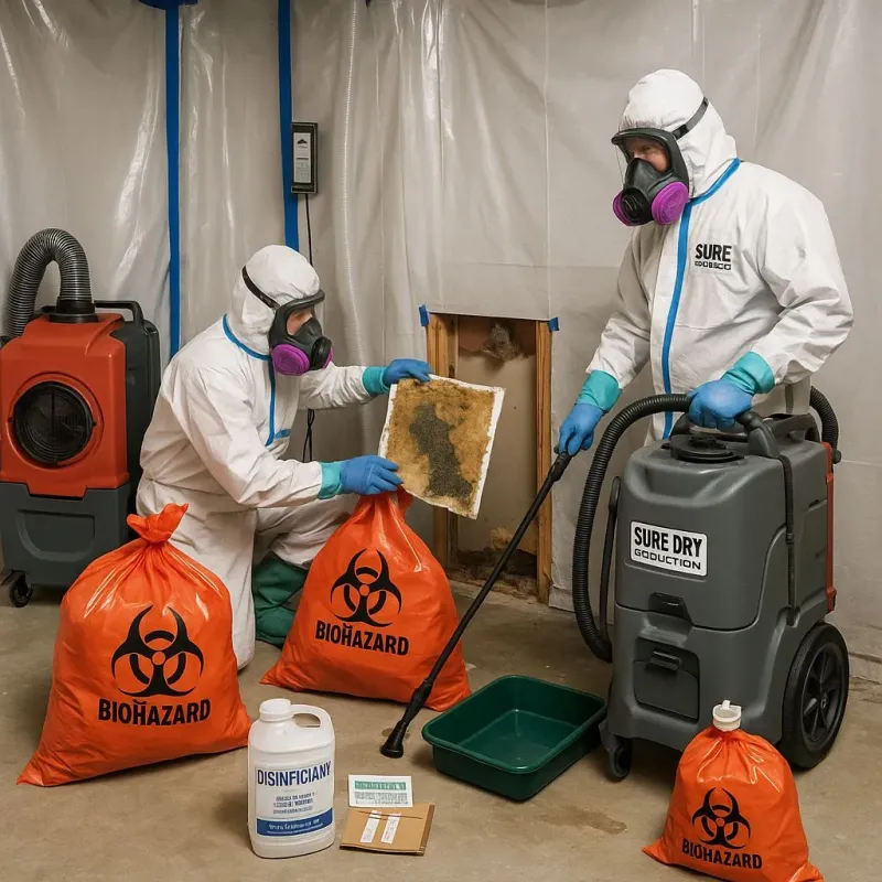 Contaminated Water Handling Protocols process in Woxall, PA