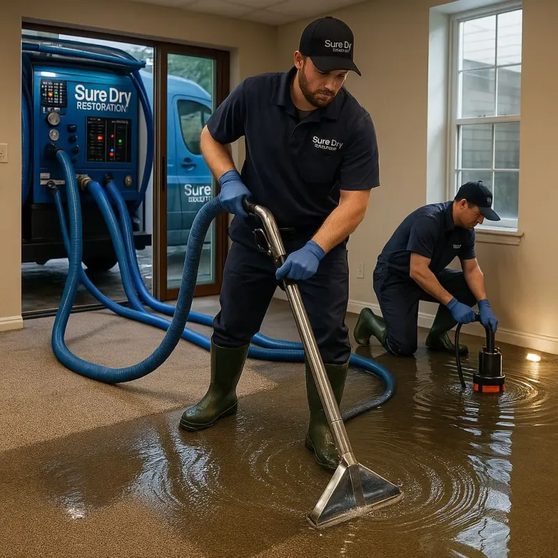 Water Extraction and Removal process in Woxall, PA